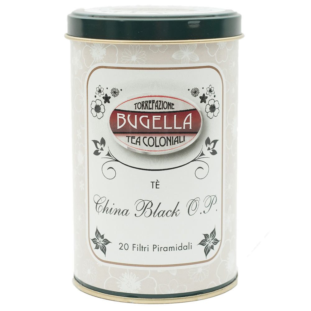Tè China Black O.P. 20 filtri piramidali Tè China Black O.P. 20 filtri piramidali
