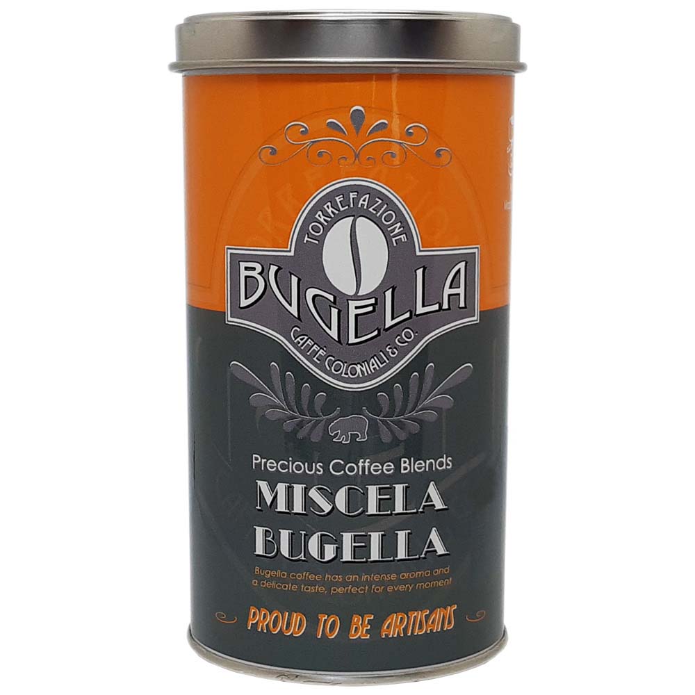 Caffè Miscela Bugella Lattina 250 g Caffè Miscela Bugella Lattina 250 g