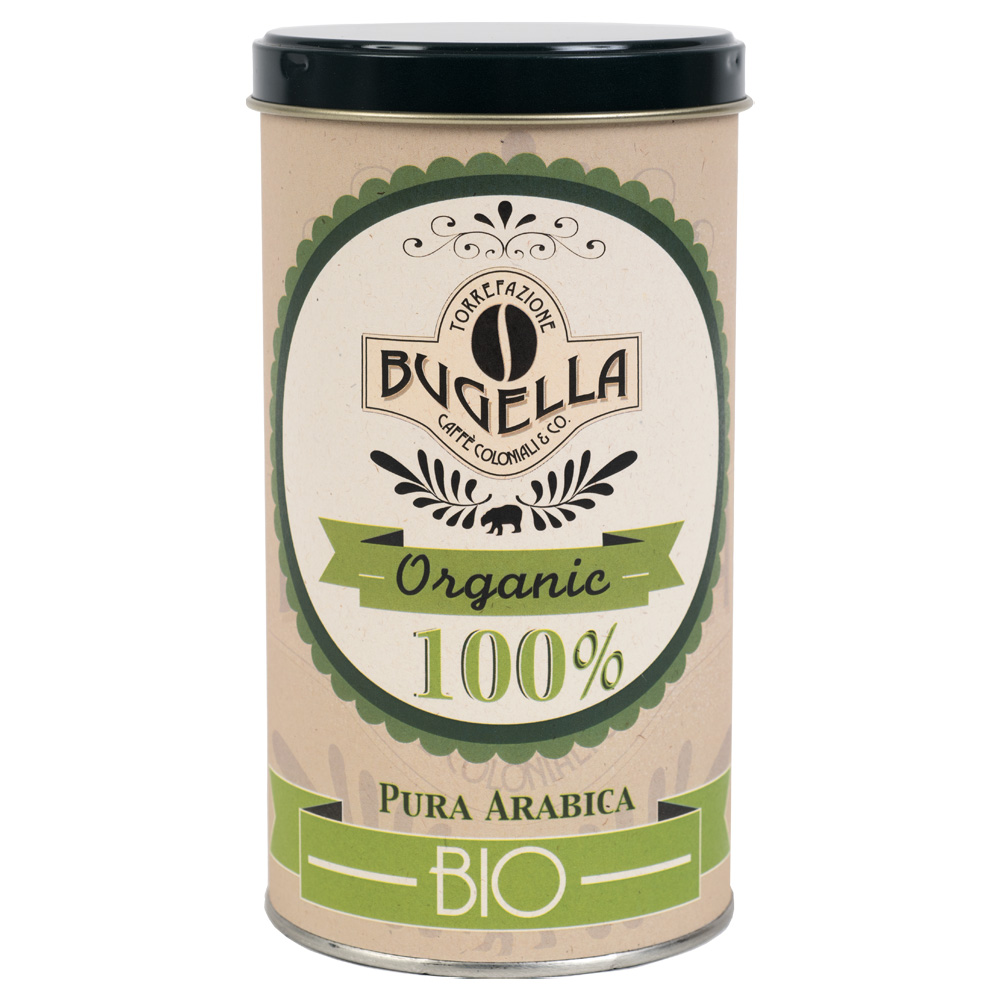 affè Miscela BIO 100% arabica Lattina da 250 g affè Miscela BIO 100% arabica Lattina da 250 g