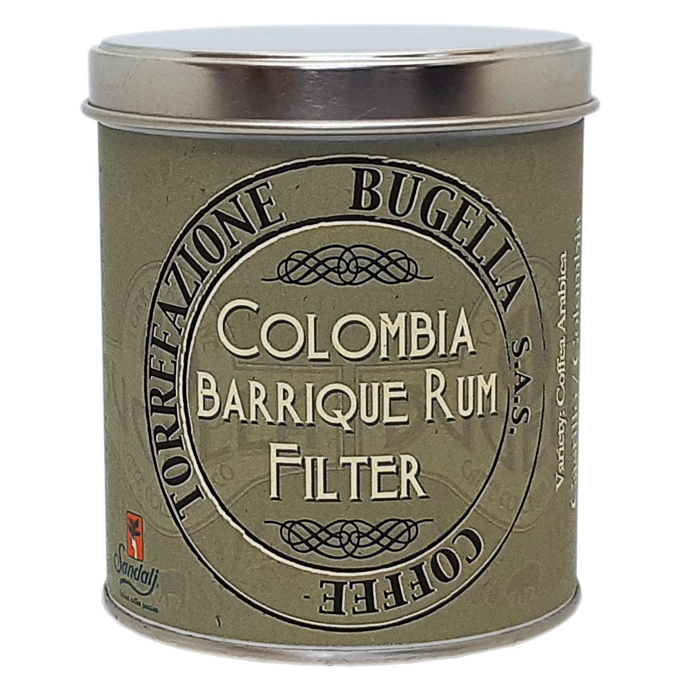 Caffè Arabica Colombia Barrique Lattina da 125 g Caffè Arabica Colombia Barrique Lattina da 125 g